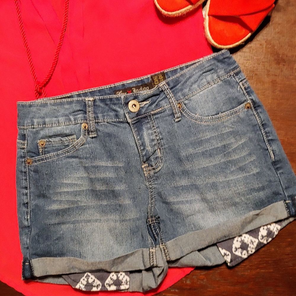 Love Indigo Premium Jean Shorts
